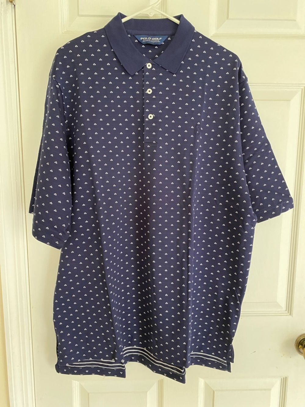NWOT Polo Golf Ralph Lauren Men's Short Sleeve Shirt Large 100% Cotton